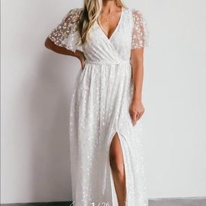 Marseille Embossed Maxi Dress Baltic Born